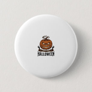 Vintage-Halloween-Kürbis-Goth-Shirt-Design_1 Button
