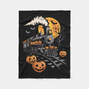 Vintage Halloween Kürbislaterne Pumpkin Men Fleecedecke