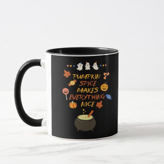 Vintage Halloween-Kürbisquotes Classic Tasse (Links)