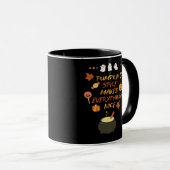 Vintage Halloween-Kürbisquotes Classic Tasse (VorderseiteRechts)