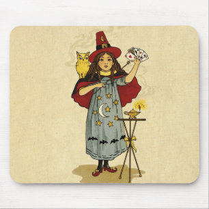 Vintage-Halloween-Magie Mousepad