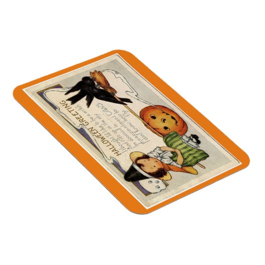 Vintage Halloween Magnet (Rechte Seite)