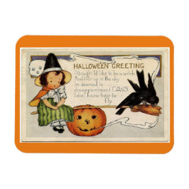 Vintage Halloween Magnet