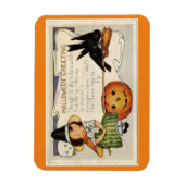 Vintage Halloween Magnet (Vertikal)