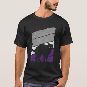 Vintage-Halloween-Mysterium-Schwarze-Katzen-Kostüm T-Shirt