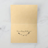 Vintage Halloween-Mythos-Karte Karte (Innenseite)