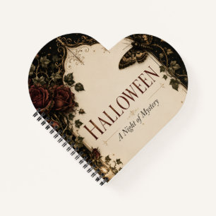 Vintage-Halloween-Party Notizblock