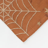 Vintage-Halloween-Patchwork-Quilt-Fleece-Decke Fleecedecke (Ecke)