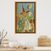 Vintage Halloween Poster (Küche)
