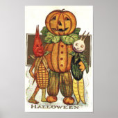 Vintage Halloween Poster (Vorne)
