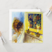 Vintage Halloween Postkarte (Vorderseite/Rückseite Beispiel)