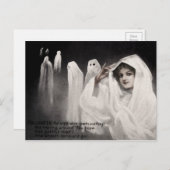 Vintage Halloween Postkarte (Vorne/Hinten)
