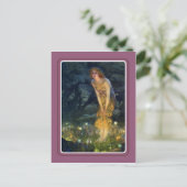Vintage Halloween Postkarte (Stehend Vorderseite)