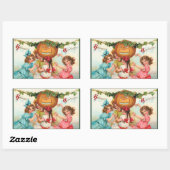 Vintage Halloween Pumpkin Stickers (Blatt)