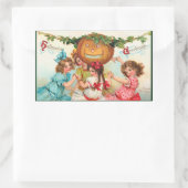 Vintage Halloween Pumpkin Stickers (Tasche)