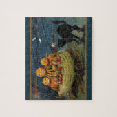 Vintage Halloween Pumpkins Puzzle (Vertikal)