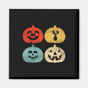 Vintage Halloween Pumpwomen Magnet