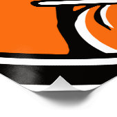 Vintage Halloween-Roulette Poster (Ecke)