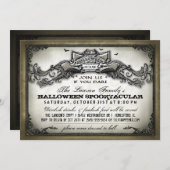 Vintage Halloween Scare-Mitglied bei uns, wenn Sie Einladung (Vorne/Hinten)