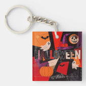 Vintage Halloween Schlüsselanhänger (Vorderseite)