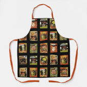 Vintage Halloween-Schürze Schürze (Vorderseite)