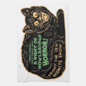 Vintage Halloween-Schwarze Küchentuch (Vertikal)