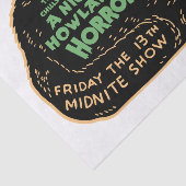 Vintage Halloween-Schwarze Seidenpapier (Ausschnitt)