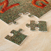 Vintage Halloween-Schwarzkatzen Puzzle (Seite)