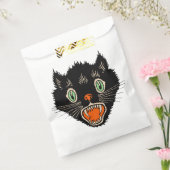 Vintage Halloween-Schwarzkatzenkatze Geschenktütchen (Versiegelt)
