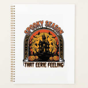Vintage-Halloween-Shirt Gruselige Saison Gefühl De Planer
