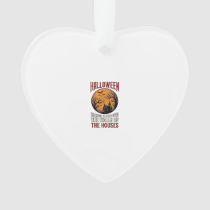 Vintage-Halloween-Spookhaus-Mond-Shirt-Design_ Ornament