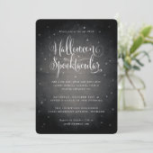 Vintage Halloween Spooktacular Stars Einladung (Stehend Vorderseite)