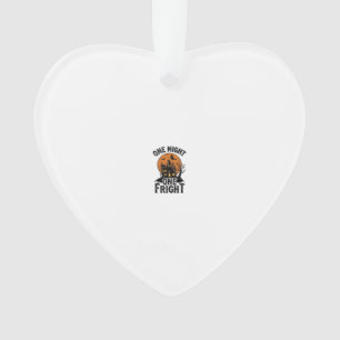 Vintage Halloween Spuk Hexen Mond Grafik_1 Ornament