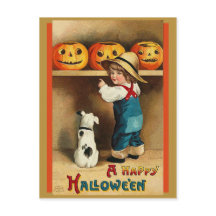 Vintage Halloween-Stelle