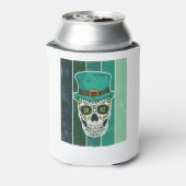 Vintage Halloween Sugar Skull Saint Patricks Day Dosenkühler (Kanne Rückseite)