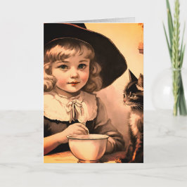 Vintage Halloween-Süsse Nr. 4 - lustiges Zitat Karte