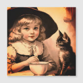 Vintage Halloween-Süsse Nr. 4 - Magnetkarte (Vorderseite)