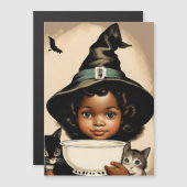 Vintage Halloween-Süsse Nr. 5 - Magnetkarte (Vorne/Hinten)