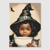 Vintage Halloween-Süsse Nr. 5 - Magnetkarte (Vorderseite)