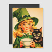 Vintage Halloween-Süsse Nr. 7 - Magnetkarte (Vorne/Hinten)