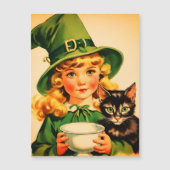 Vintage Halloween-Süsse Nr. 7 - Magnetkarte (Vorderseite)