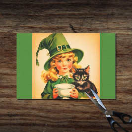 Vintage Halloween-Süsse Nr. 7 Seidenpapier