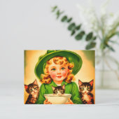 Vintage Halloween-Süsse Nr. 9 Postkarte (Stehend Vorderseite)