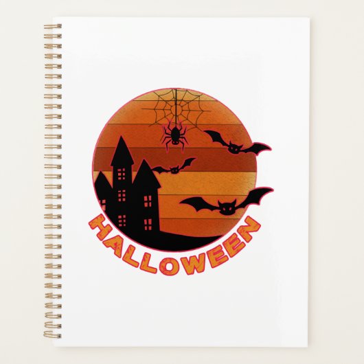 Vintage-Halloween-T-Shirts Planer (Vorderseite)