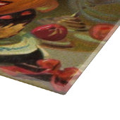 Vintage Halloween-Tabelle Schneidebrett (Ecke)