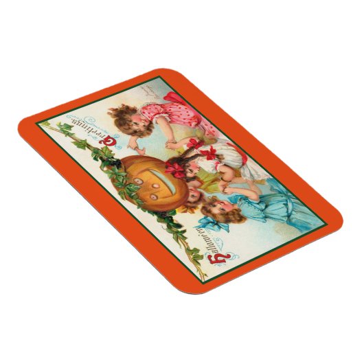 Vintage Halloween-Tänzer Magnet (Rechte Seite)