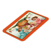 Vintage Halloween-Tänzer Magnet (Linke Seite)