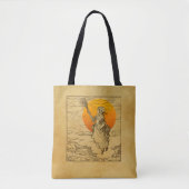 Vintage Halloween-Tasche Tasche (Vorderseite)
