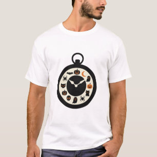 Vintage-Halloween-Taschenuhr T-Shirt