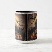 Vintage Halloween Tasse (Zentrum)